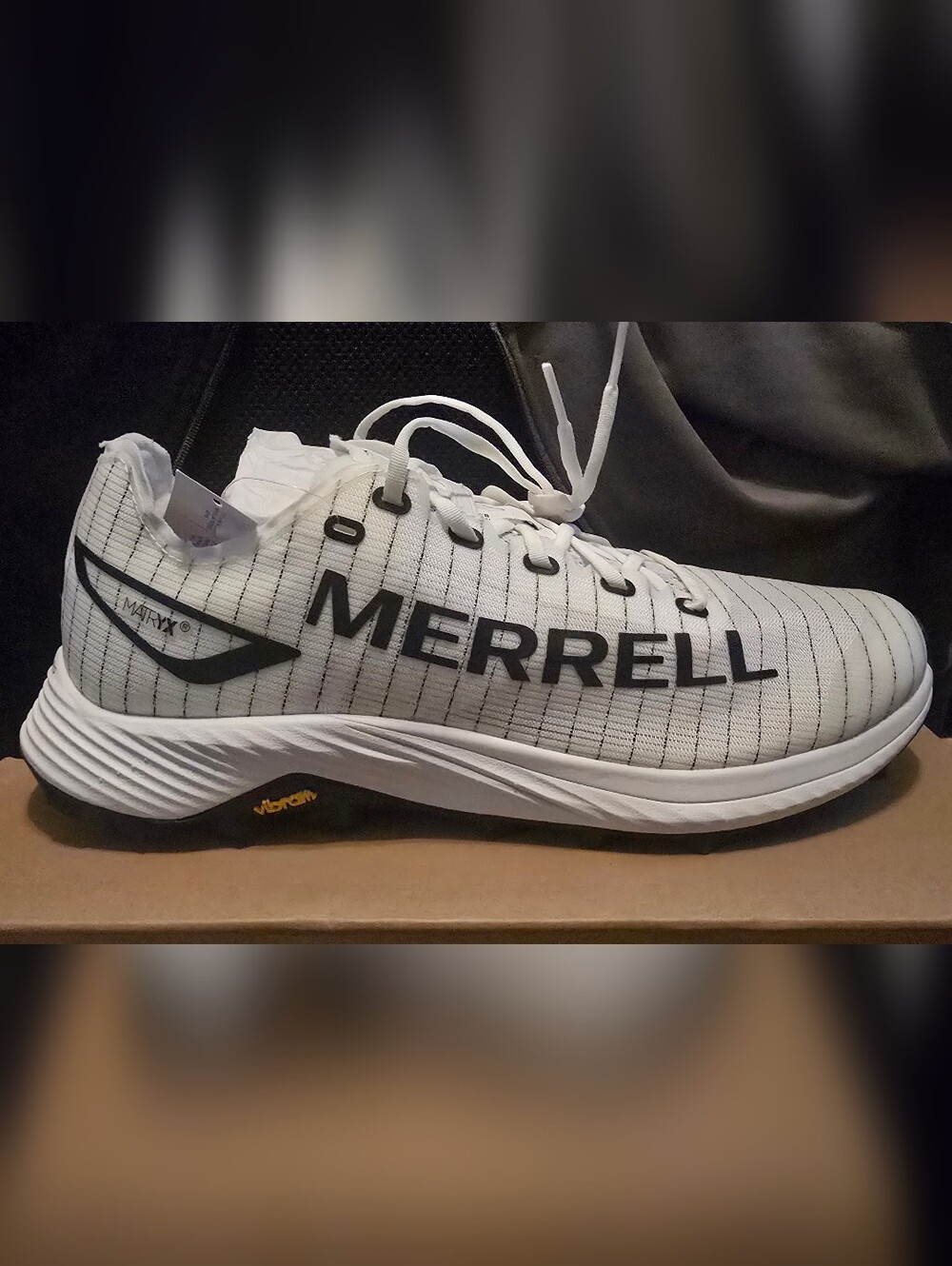Merrell Longsky 2 Matryx White/Black Athletic Shoe